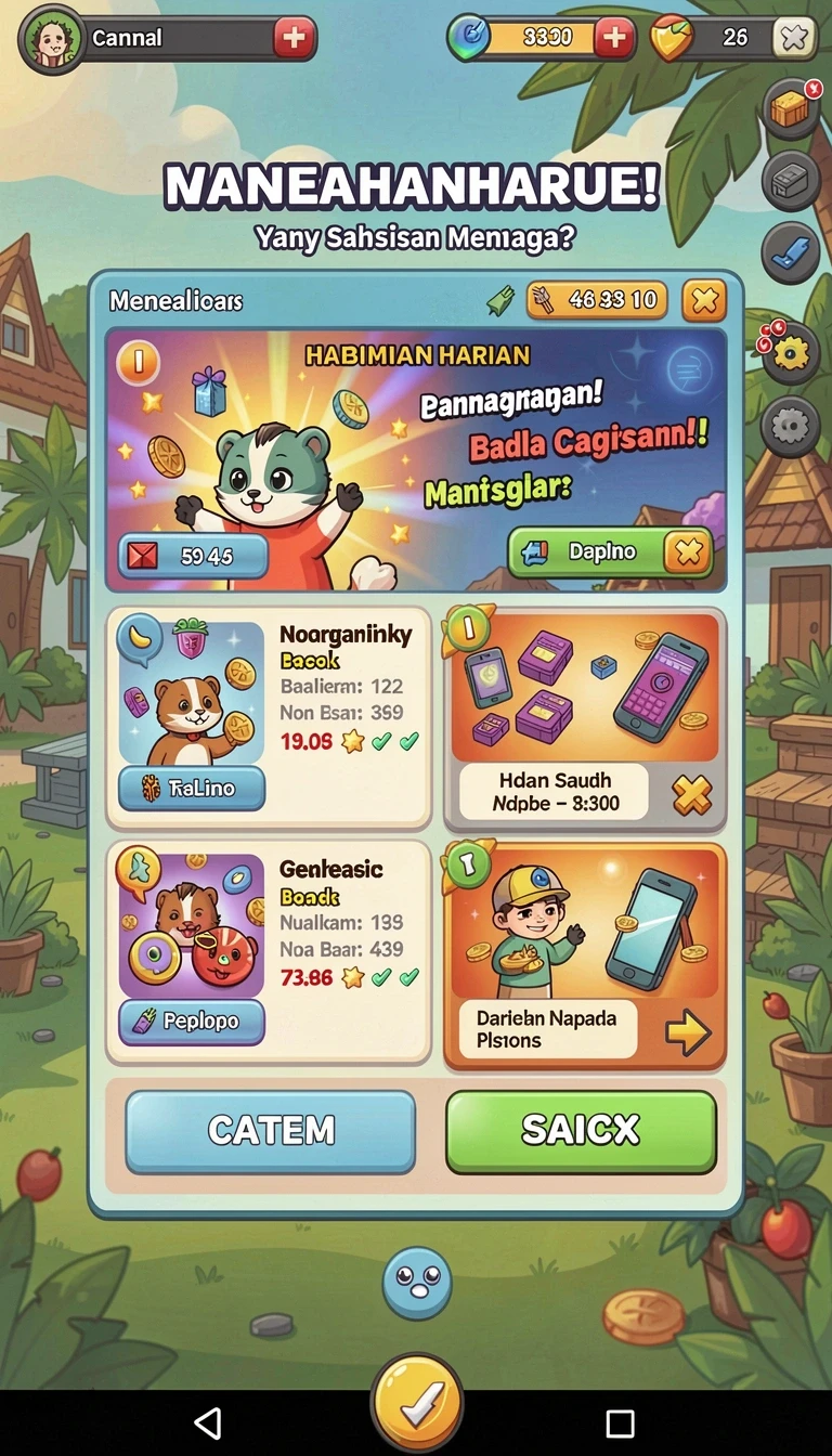 Tampilan utama aplikasi Review Aplikasi visitorbet yang intuitif dan efisien.