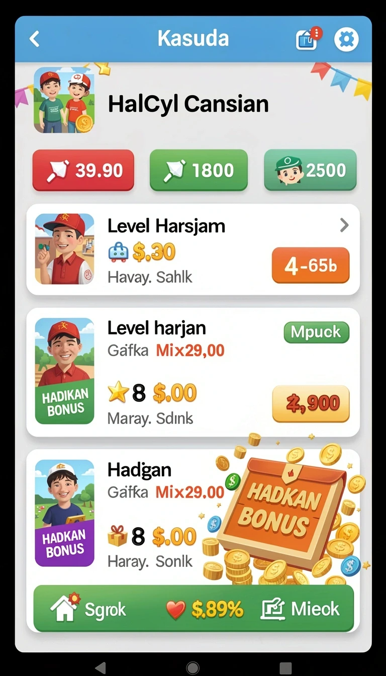 Tampilan utama aplikasi Review Aplikasi hargatoto yang intuitif dan efisien.