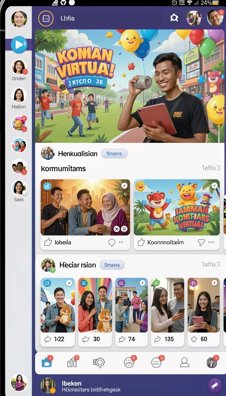 Tampilan utama aplikasi Review Aplikasi dewi222 yang intuitif dan efisien.