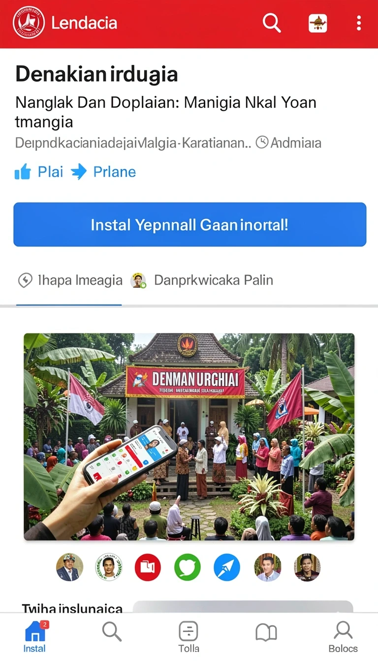 Tampilan utama aplikasi Review Aplikasi mpo303 Versi Terbaru yang intuitif dan efisien.