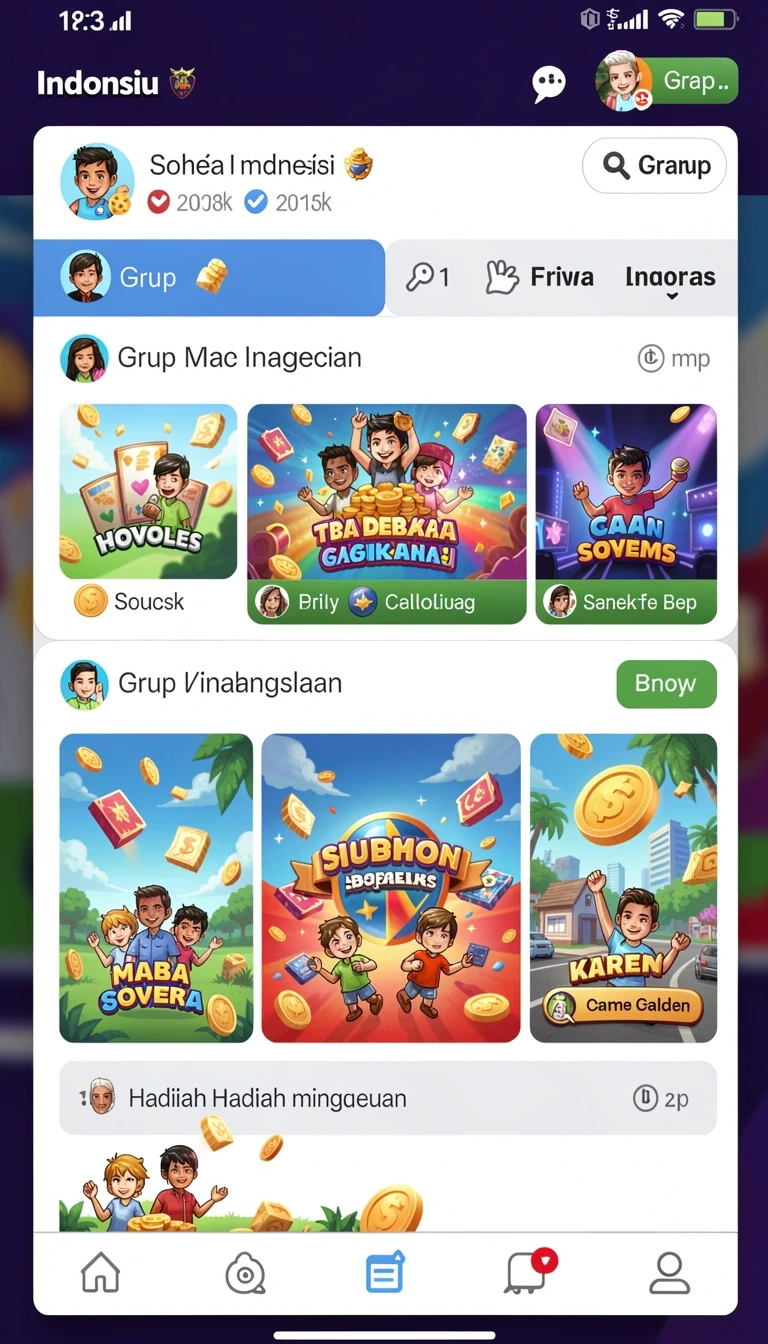Tampilan utama aplikasi Review Aplikasi bingo101 yang intuitif dan efisien.