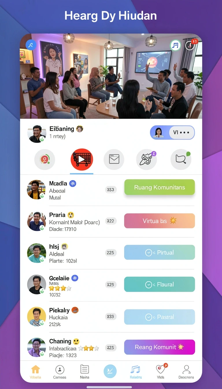 Tampilan utama aplikasi Review Aplikasi linetogel yang intuitif dan efisien.