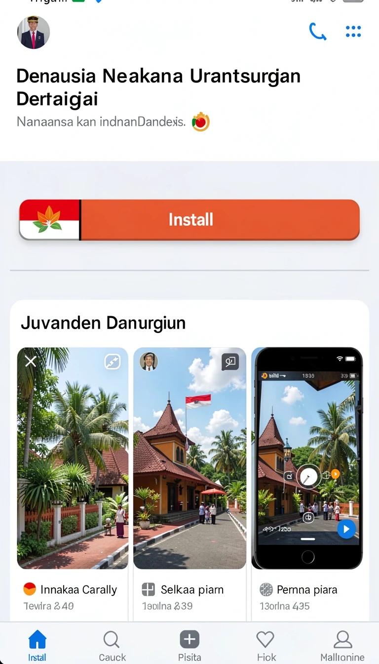 Tampilan utama aplikasi Review Aplikasi jago368 yang intuitif dan efisien.